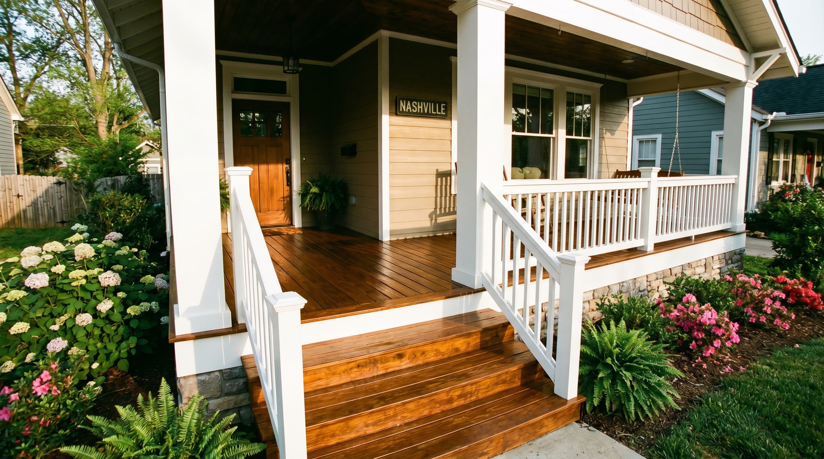 Deck Staining in Nashville: A Case Study